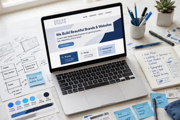Custom high-converting website design for local businesses